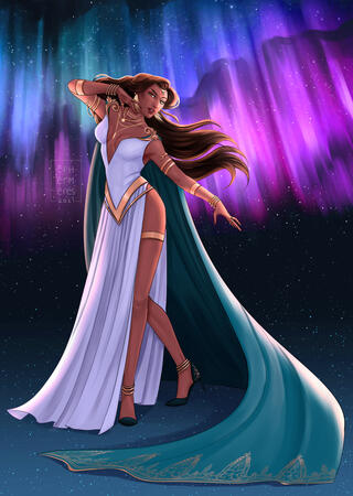 Aurora Borealis by Ephermeres