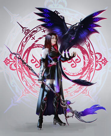 Summoner & Aeon by Weradd